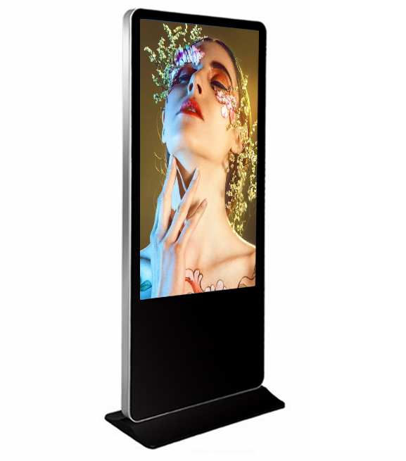立式50寸液晶廣告機(jī)落地式廣告機(jī)蘋(píng)果款圓角款安卓版(圖文)